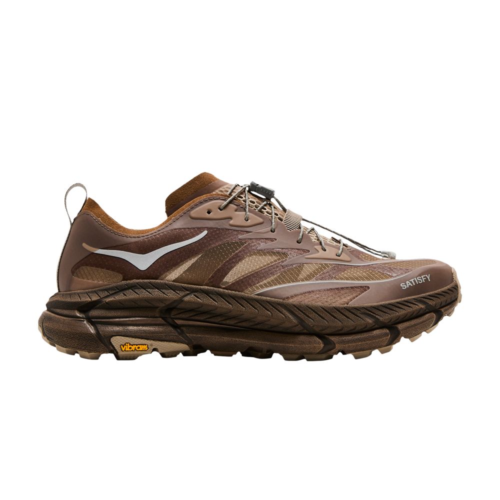 HOKA Satisfy x Mafate Speed 4 Lite 'Rubber' | Brown | Men's Size 8