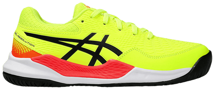 Asics Gel Resolution 9 GS Safety Yellow Black