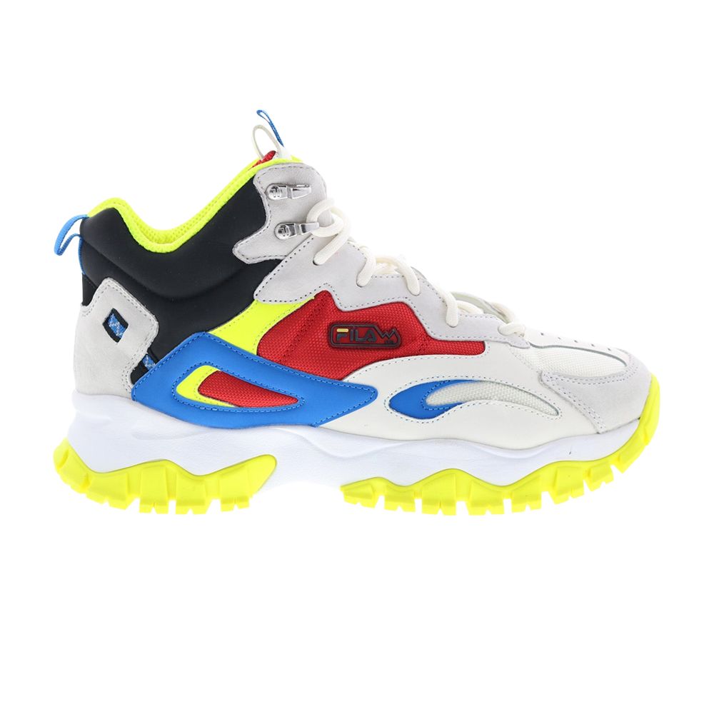 Fila Ray Tracer TR 2 Mid 'Snow White Electric Blue' | Men's Size 10.5 - 1RM01332-117