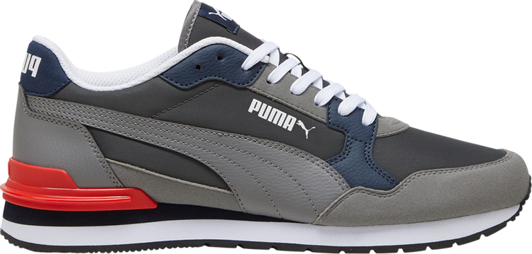 ST Runner v4 Nylon Shadow Grey Navy Red