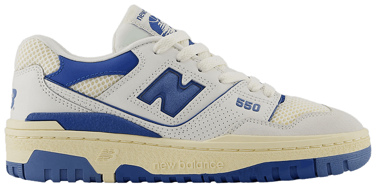 New Balance 550 Big Kid Heron Blue Sea Salt
