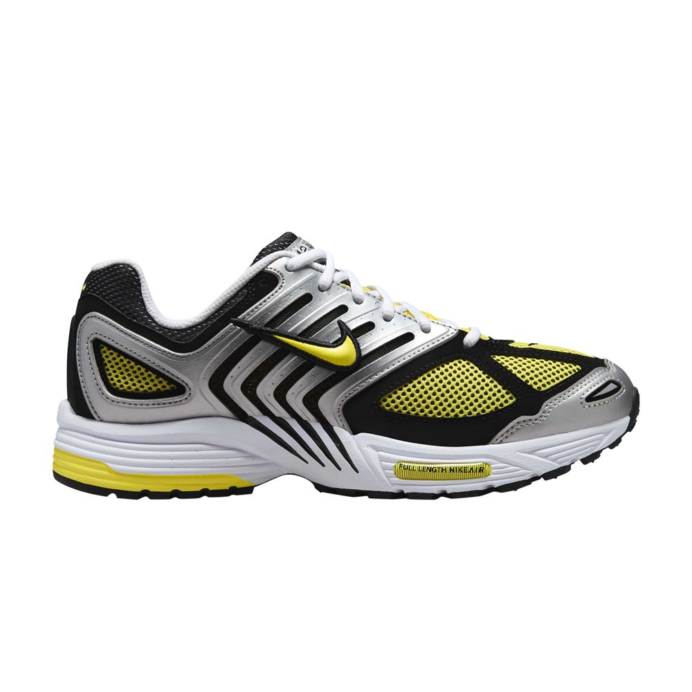 Pre-owned Nike Wmns Air Pegasus 2k5 'metallic Silver Black Opti Yellow'