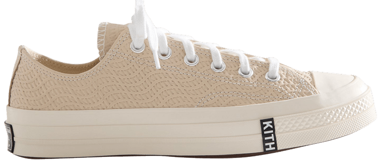 Kith x Converse Chuck 70 Low Egret Monogram
