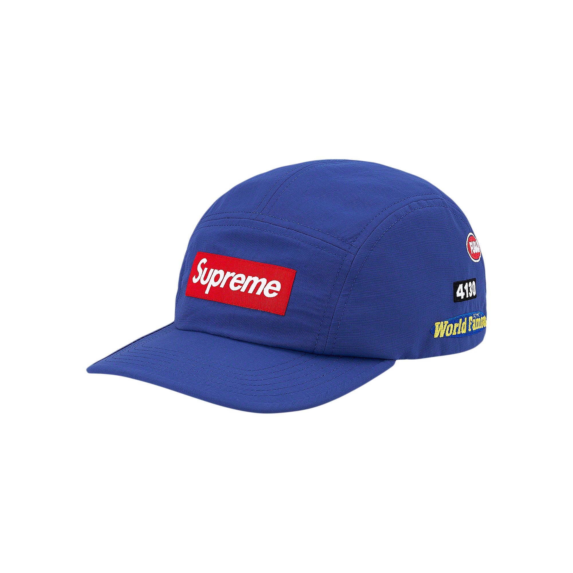 Pre-owned Supreme Trail Camp Cap 'blue' | Men's Size Onesize