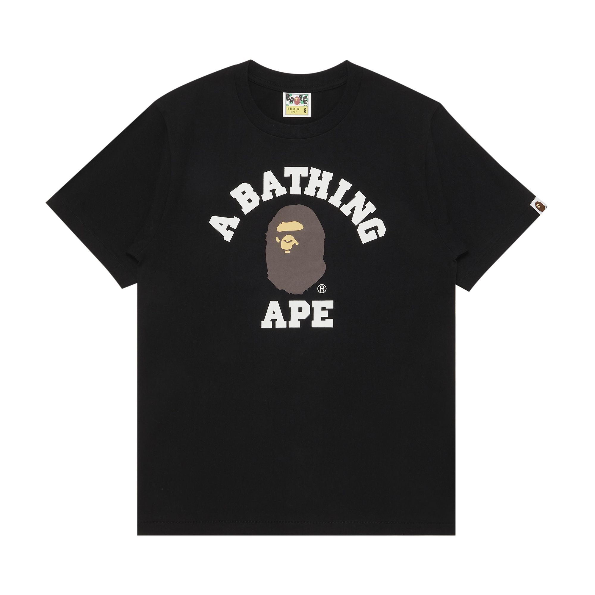 Pre-owned Bape College Tee 'black'