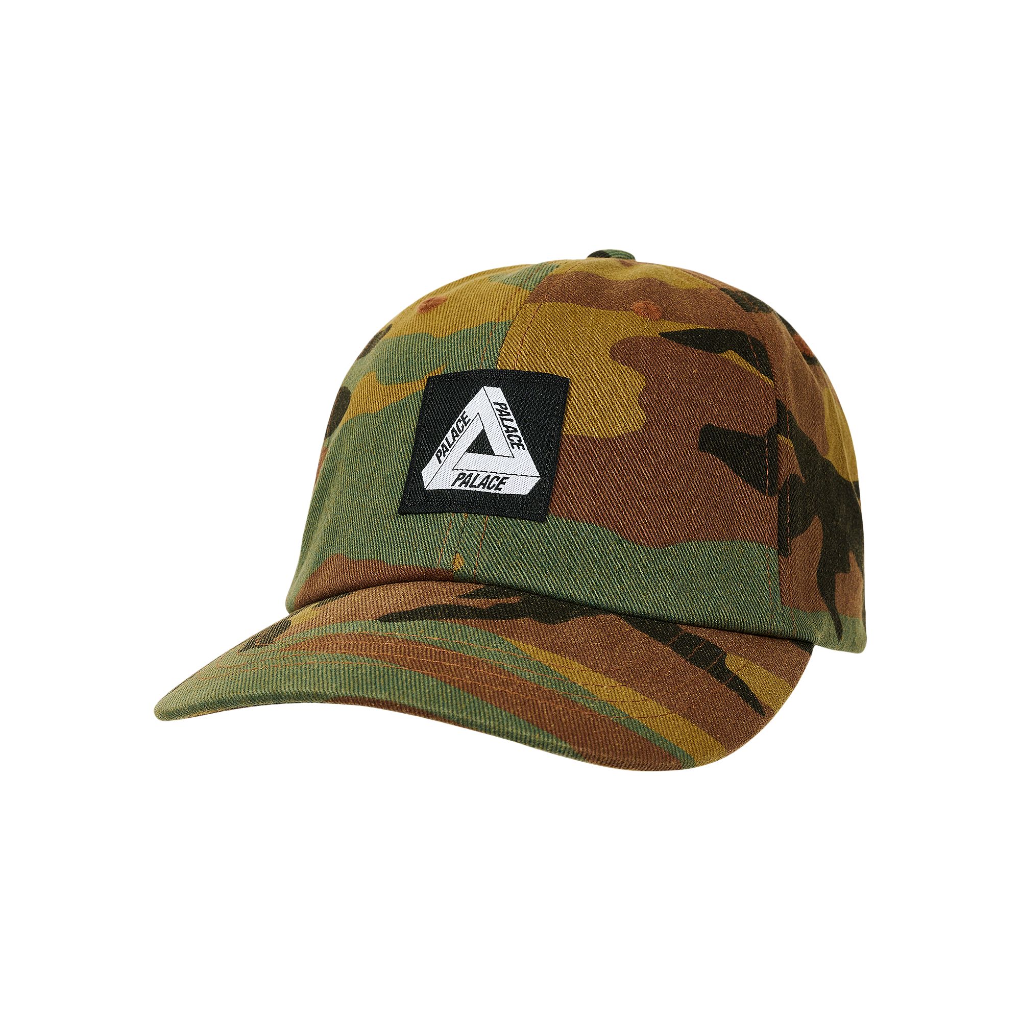 Pre-owned Palace Tri-ferg Patch 6-panel 'woodland Camo' | Multi-color | Men's Size Onesize