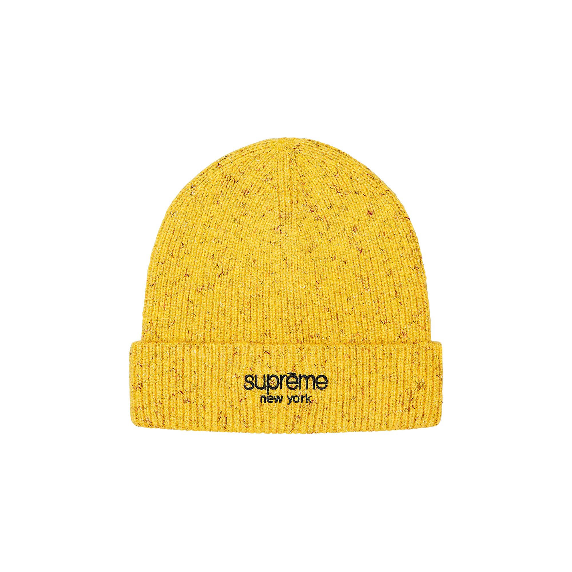 Pre-owned Supreme Rainbow Speckle Beanie 'yellow' | Men's Size Onesize