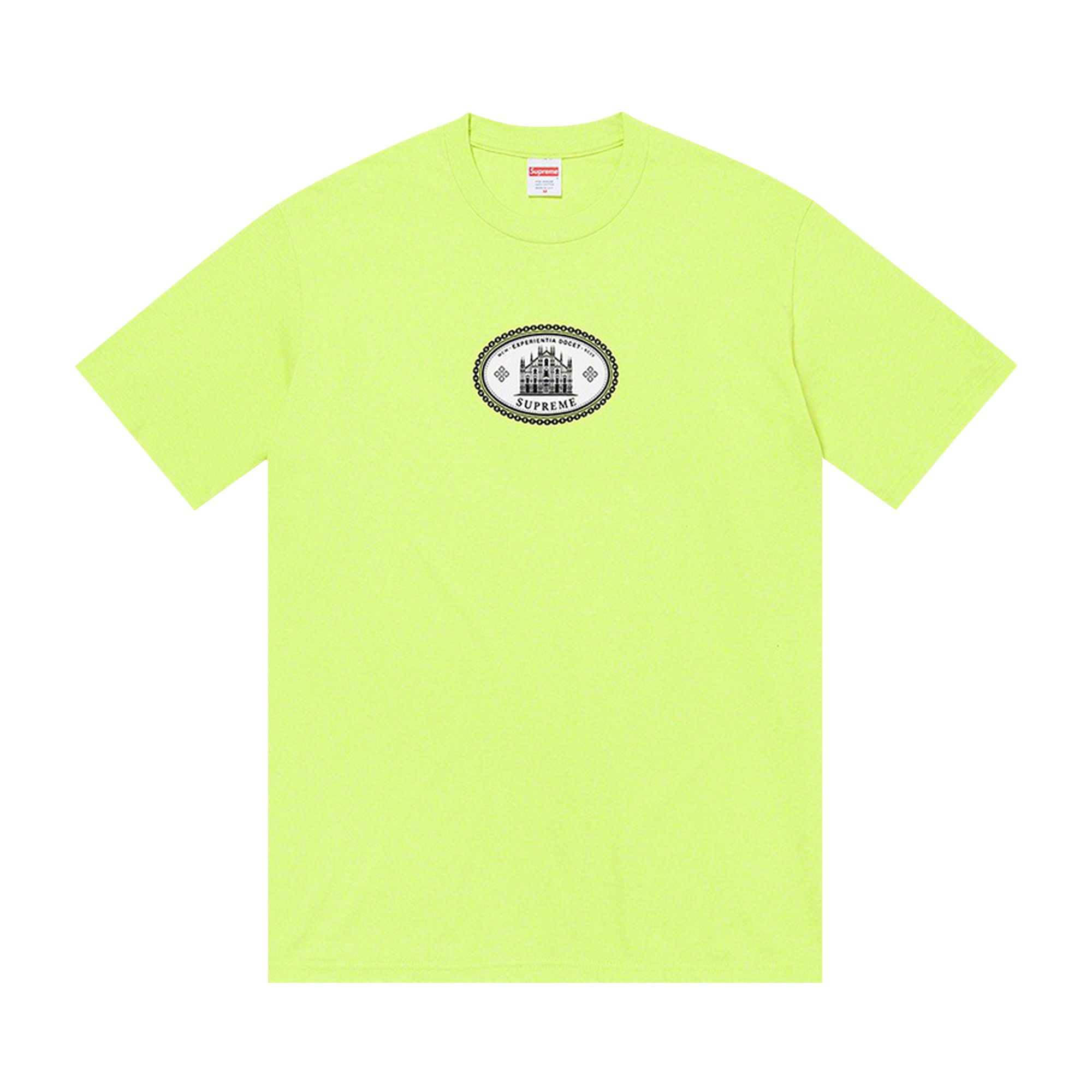 Pre-owned Supreme Experientia Tee 'neon Green' | Men's Size L