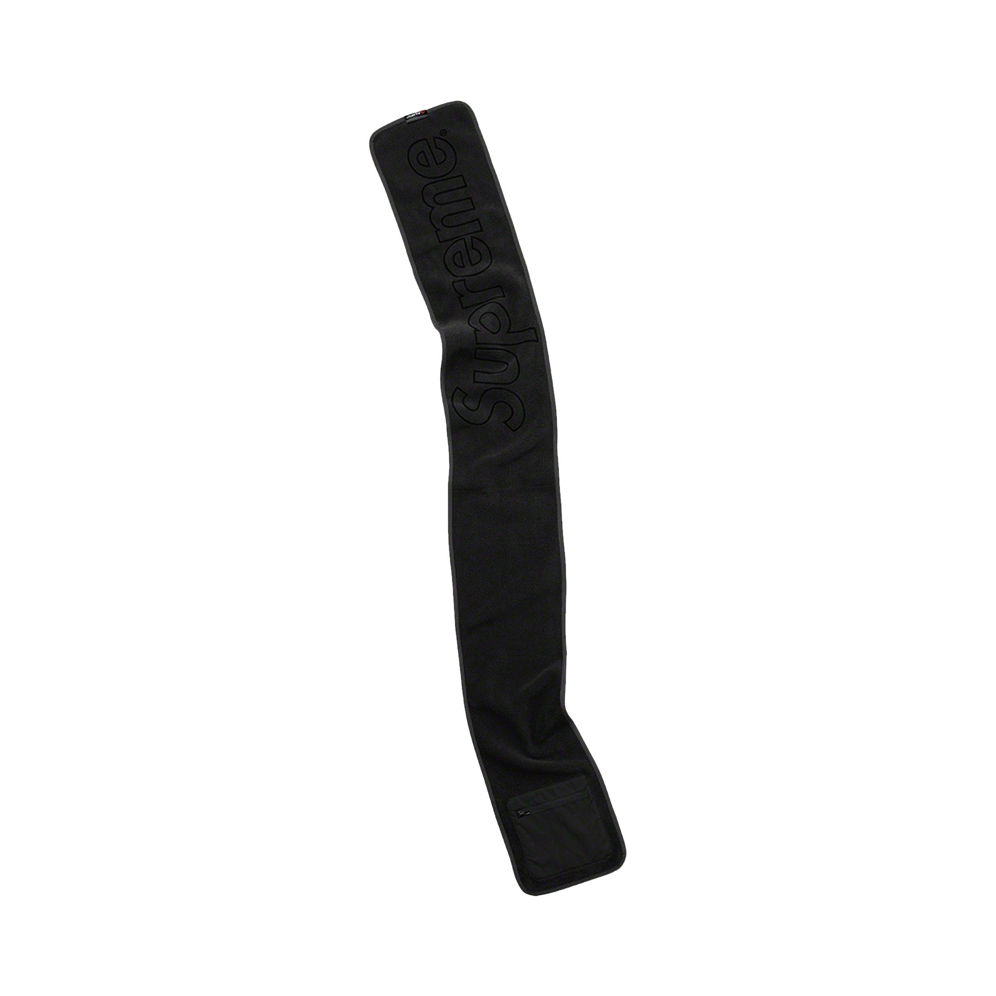 Pre-owned Supreme Polartec Pocket Scarf 'black' | Men's Size Onesize