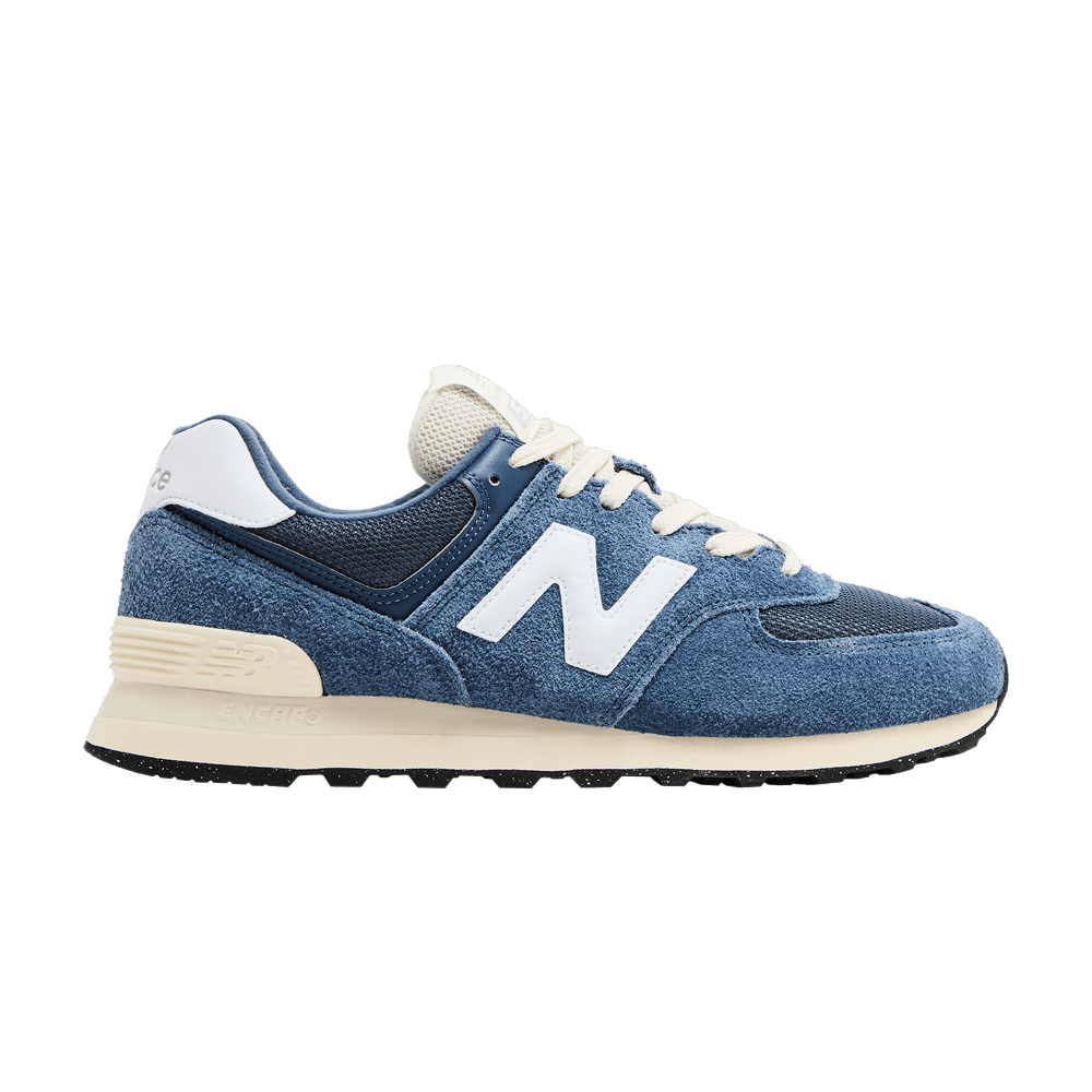 New balance 574 light cliff grey with vintage indigo online