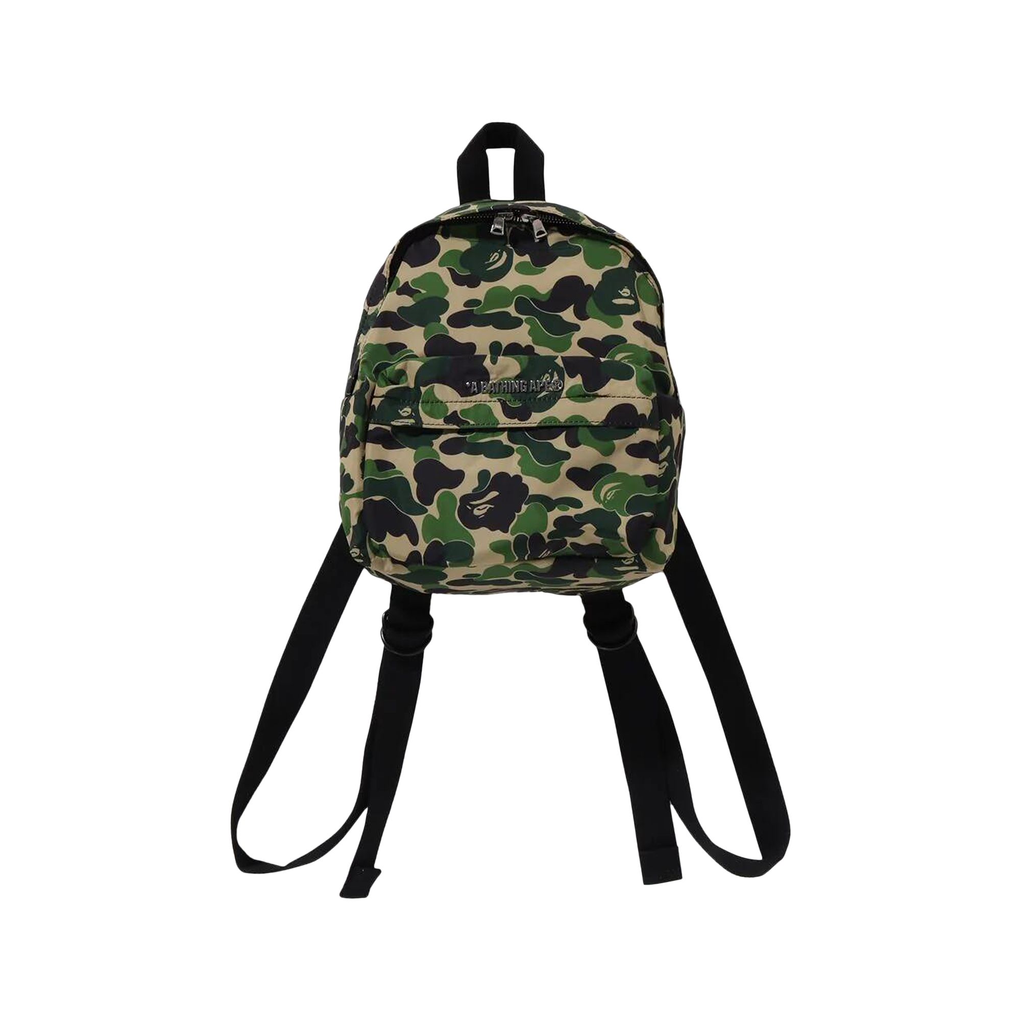 Pre-owned Bape Abc Camo Small Shoulder Daypack 'green' | Men's Size Onesize