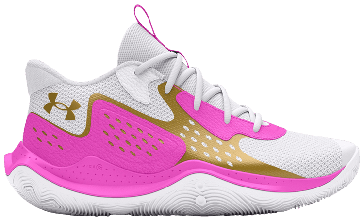 Under Armour Jet 23 Vivid Magenta Metallic Gold