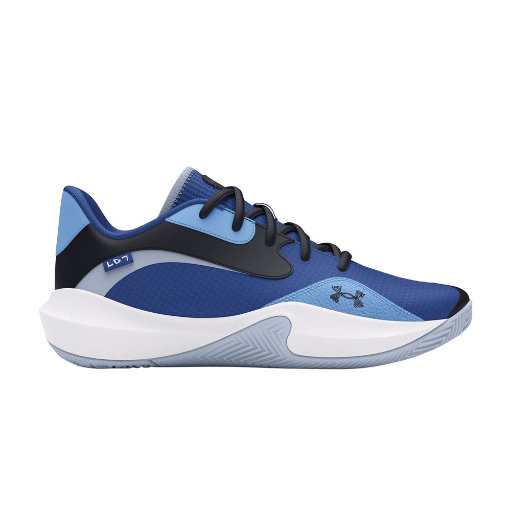 Under Armour Lockdown 7 'Tech Blue Black' | Men's Size 8 - 3027646-401