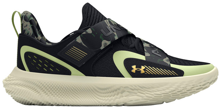 Under Armour Flow FUTR X 4 Black Retro Green Camo
