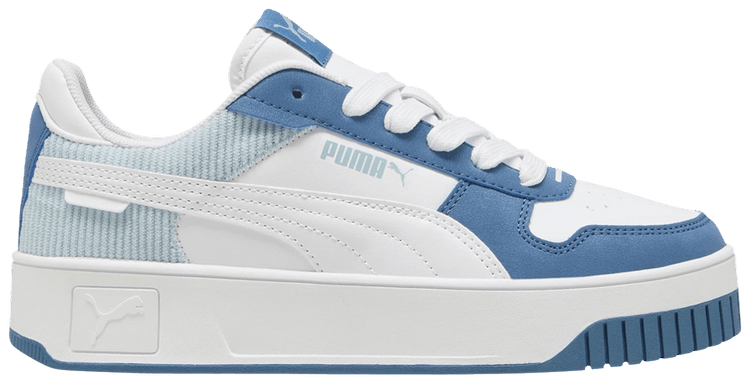 Puma Carina Street Corduroy Big Kid Blue Horizon Frosted Dew