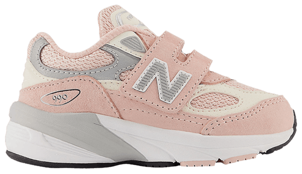 New Balance 990v6 Hook  Loop Toddler Wide Pink Haze