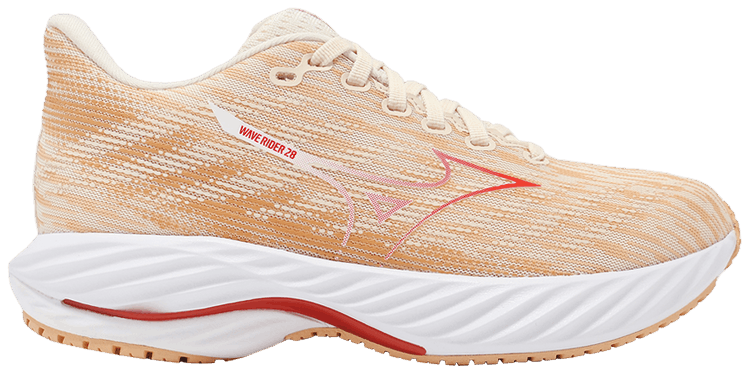 Mizuno Wmns Wave Rider 28 Pristine Spicy Orange