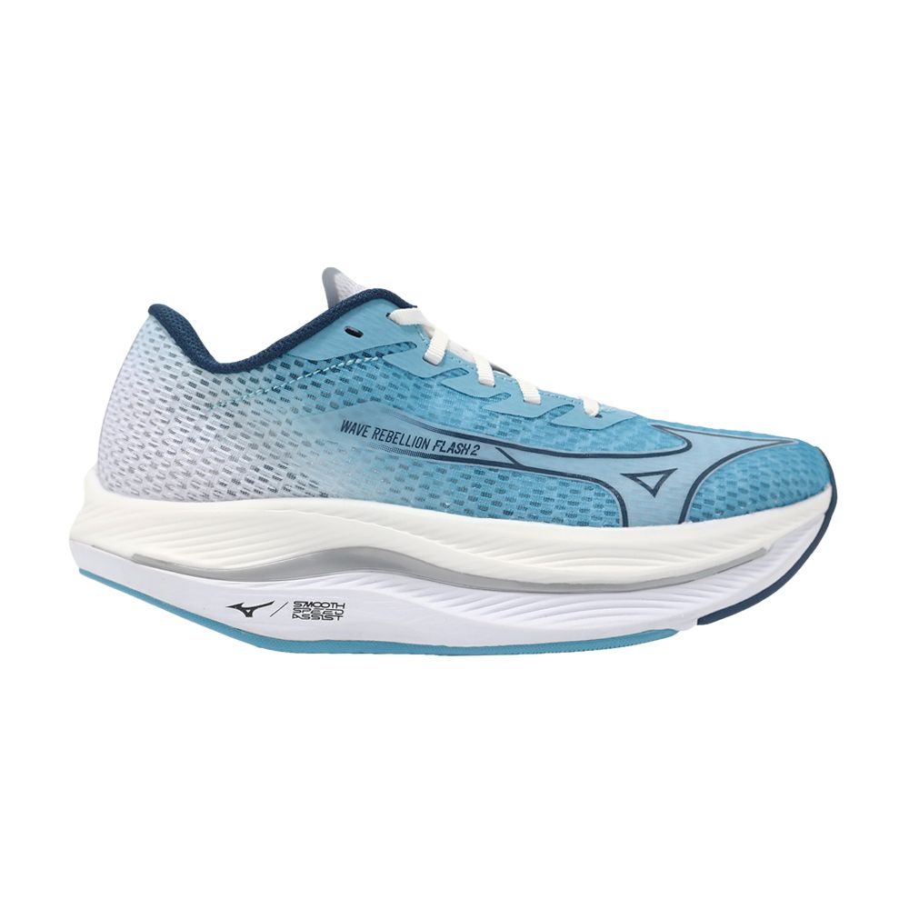 Mizuno Wmns Wave Rebellion Flash 2 'River Blue' | Women's Size 7.5 - J1GD243571