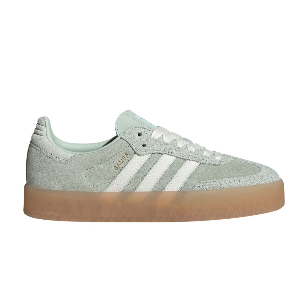 Pre-owned Adidas Originals Wmns Sambae 'linen Green Gum'