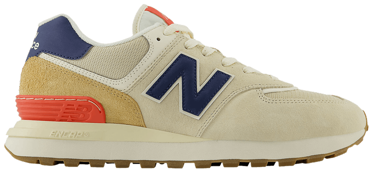 Buy New Balance 574 Legacy 'Cream Navy' - U574LGNV | GOAT