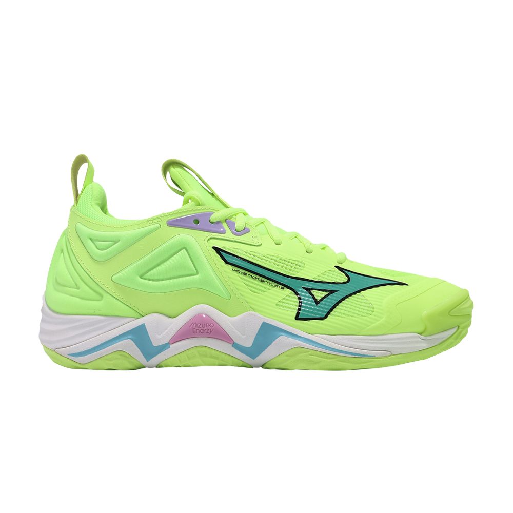 Mizuno Wave Momentum 3 'Neo Lime Splish Splash' | Green | Men's Size 11.5 - V1GA231286