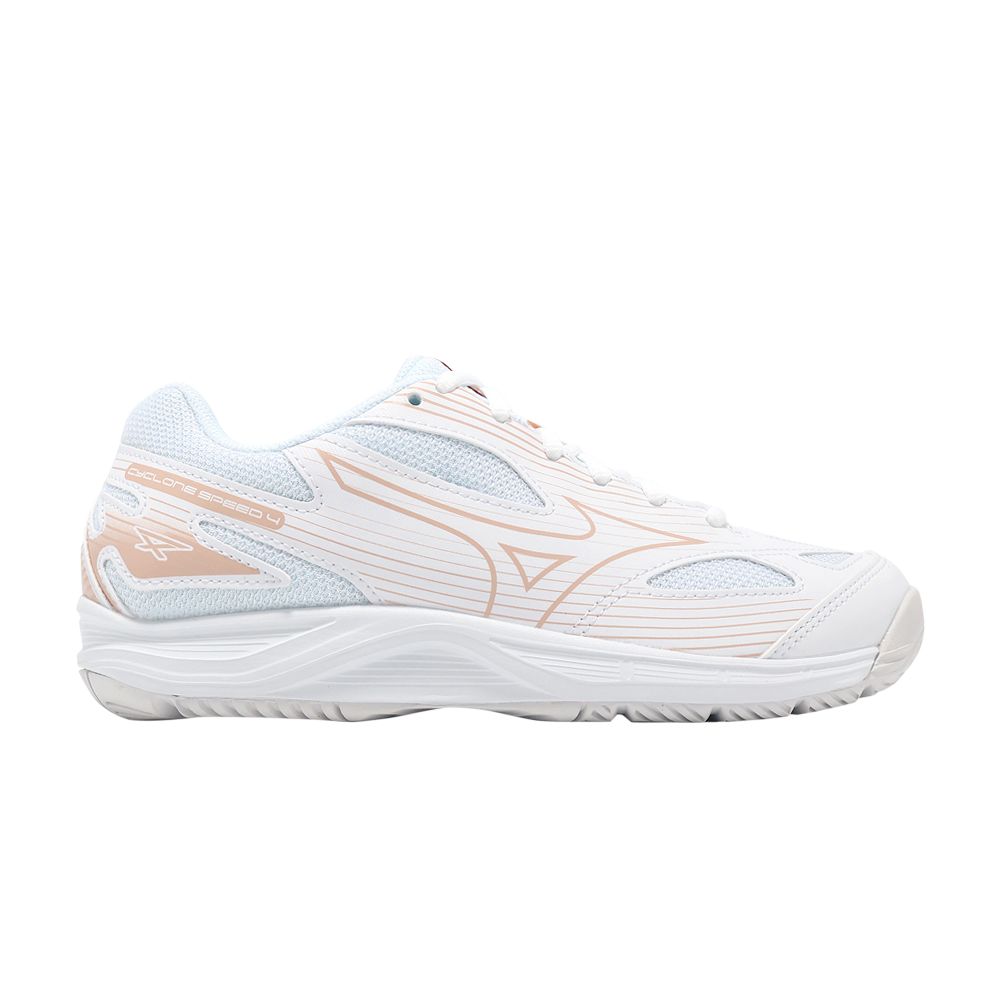 Mizuno Wmns Cyclone Speed 4 'White Peach Parfait' | Women's Size 6.5 - V1GC238025