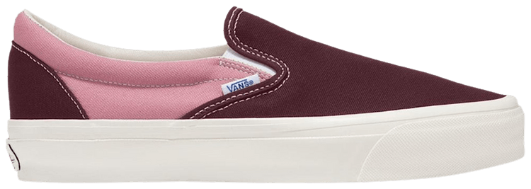 Vans Premium Slip On 98 BMX Pack   Maroon Pink