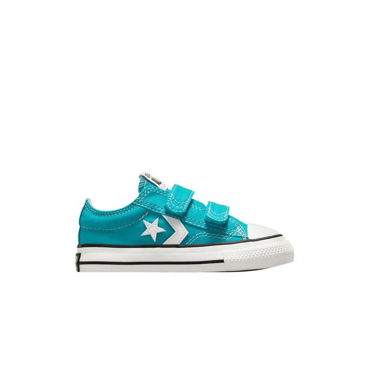 Converse star player velcro blue best sale