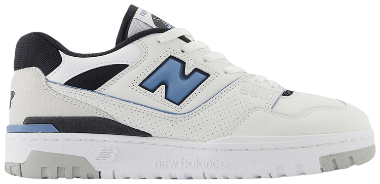 New Balance 550 White Heron Blue Grey Matter