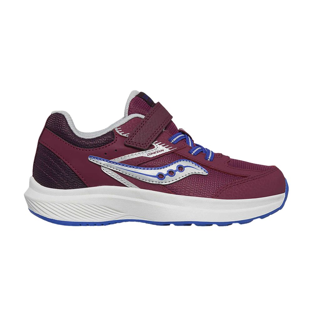 Pre-owned Saucony Cohesion Kdz A/c Big Kid 'plum' | Purple | Kid's Size 2