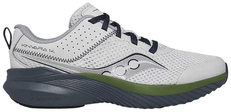 Saucony Kinvara 14 Big Kid Grey Blue Green