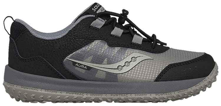 Saucony Aura KDZ Big Kid Black Grey