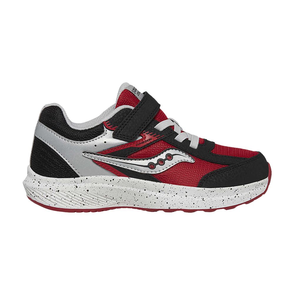Pre-owned Saucony Cohesion Kdz A/c Big Kid 'black Red' | Kid's Size 2