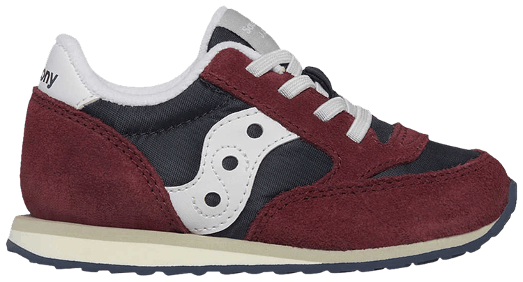 Saucony Jazz Little Kid Maroon Navy Grey