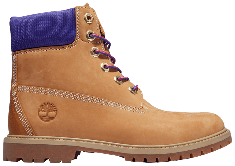 Timberland Wmns 6 Inch Premium Boot Wheat Purple