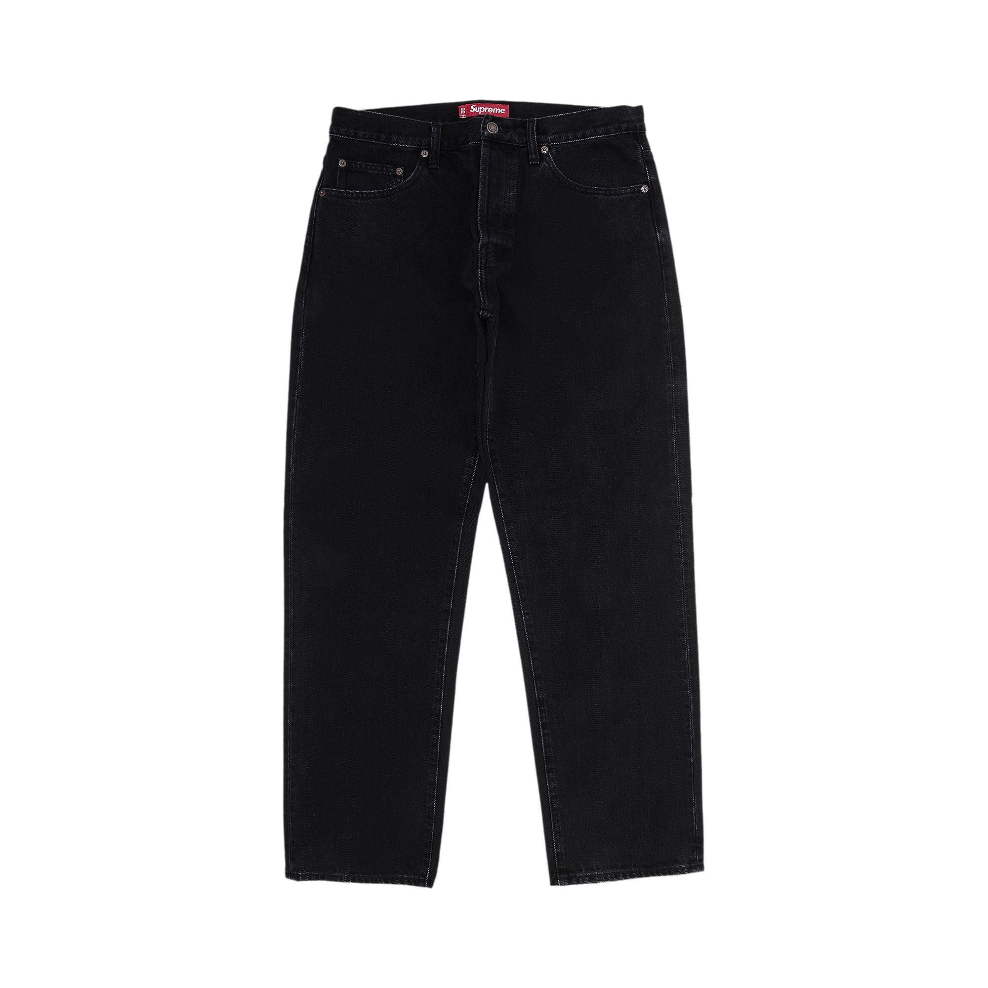 Pre-owned Supreme Regular Jean 'black'