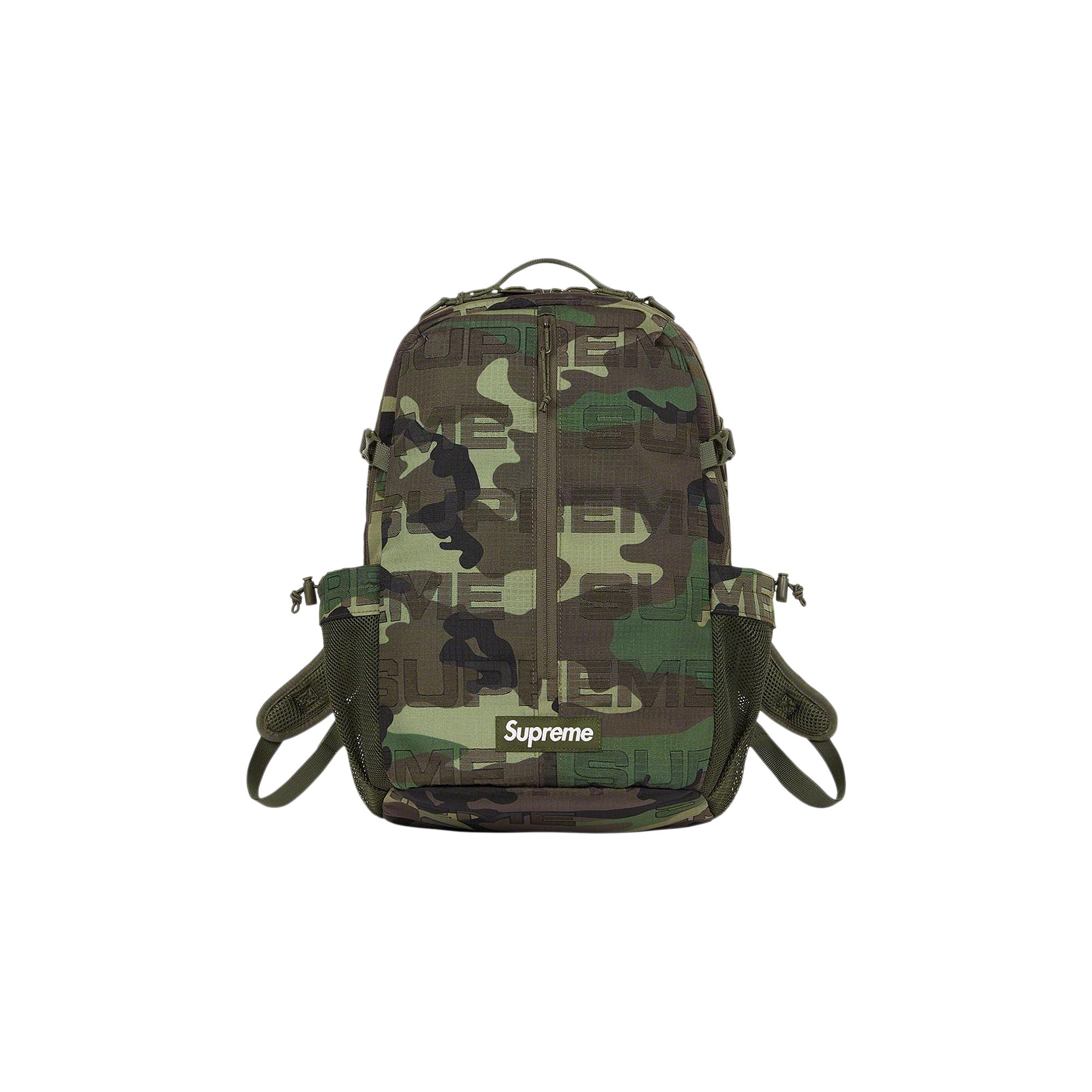 Pre-owned Supreme Backpack 'woodland Camo' In Multi-color