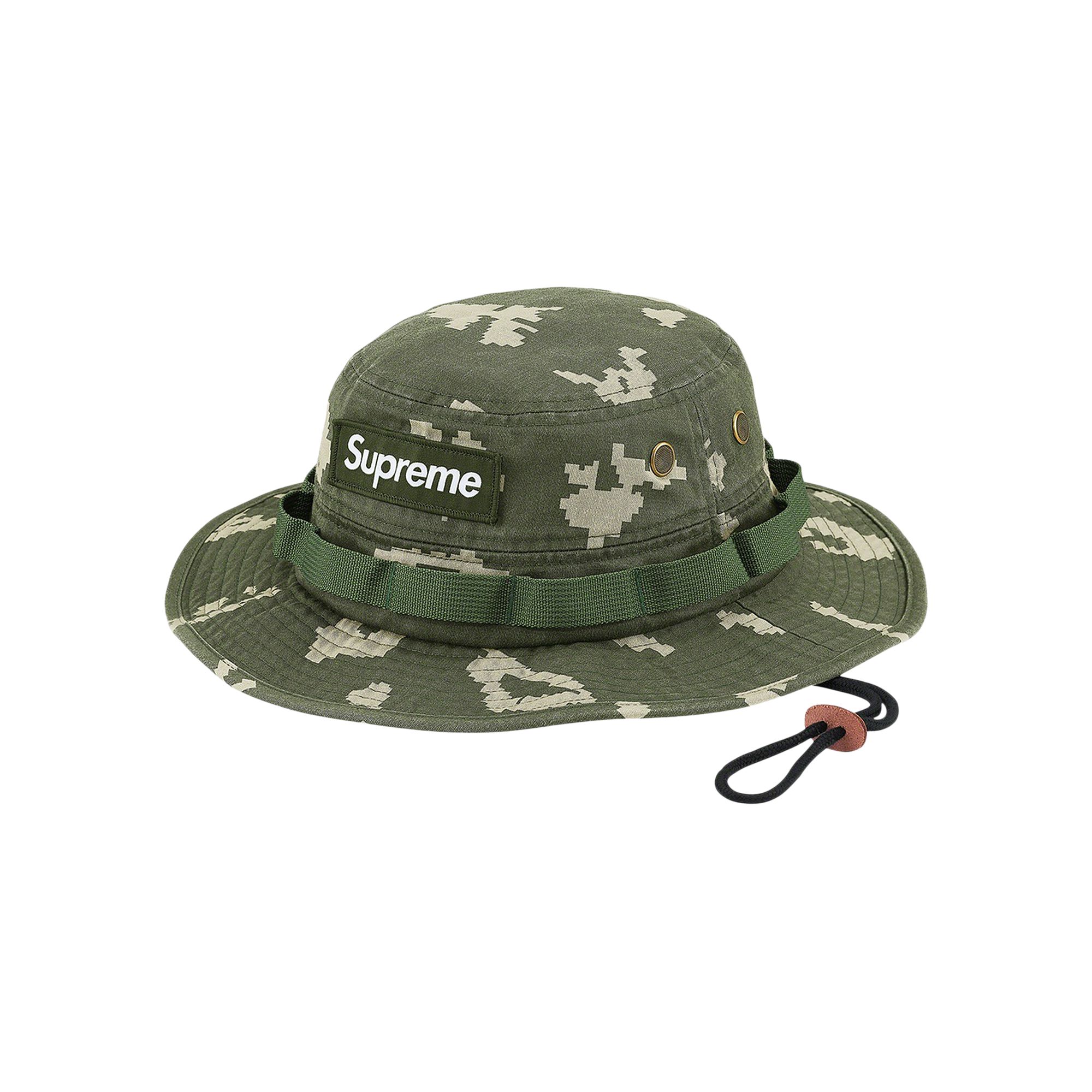 Pre-owned Supreme Military Boonie 'olive Russian Camo' | Green | Men's Size Onesize