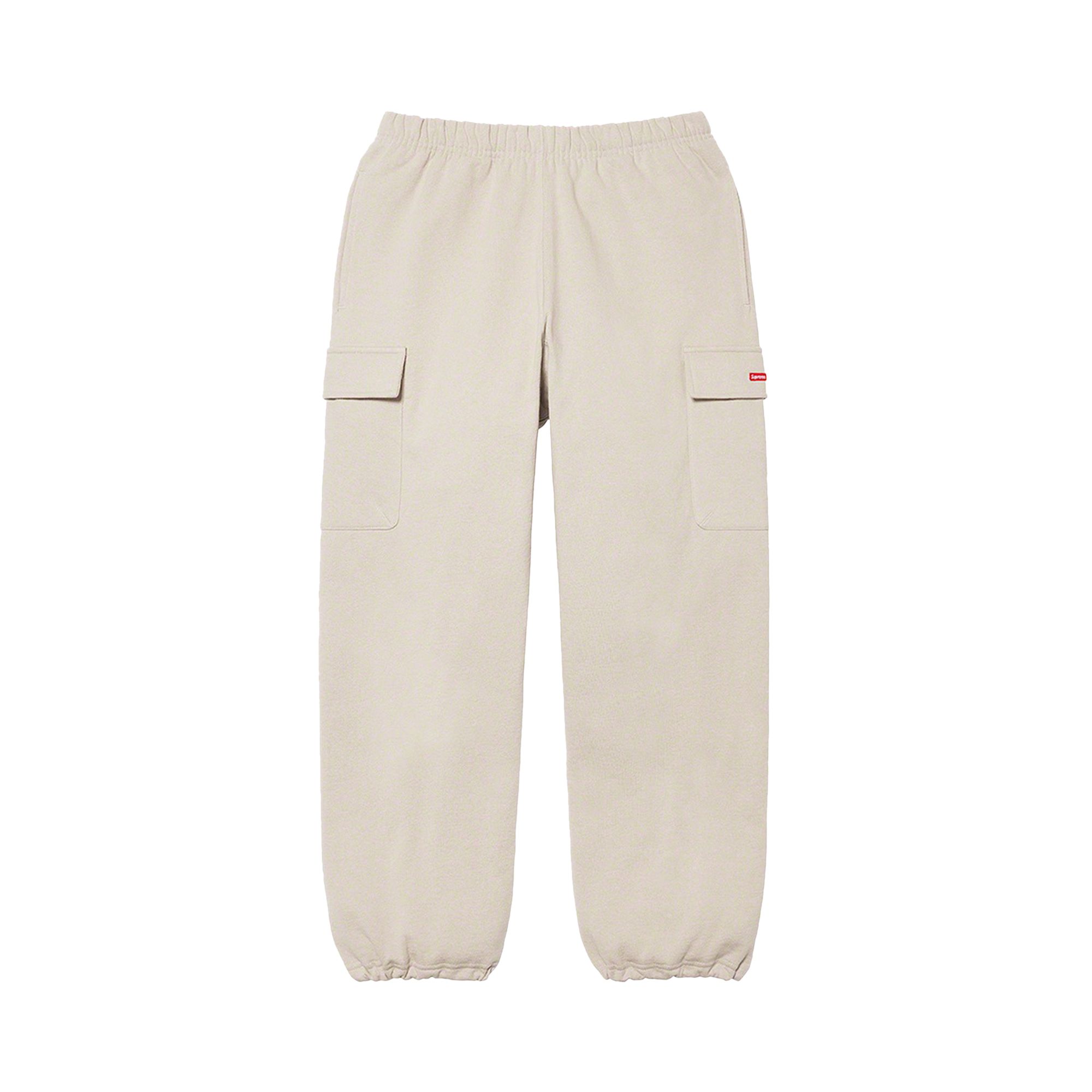 Supreme Small Box Cargo Sweatpant 'Taupe' | Tan | Men's Size M