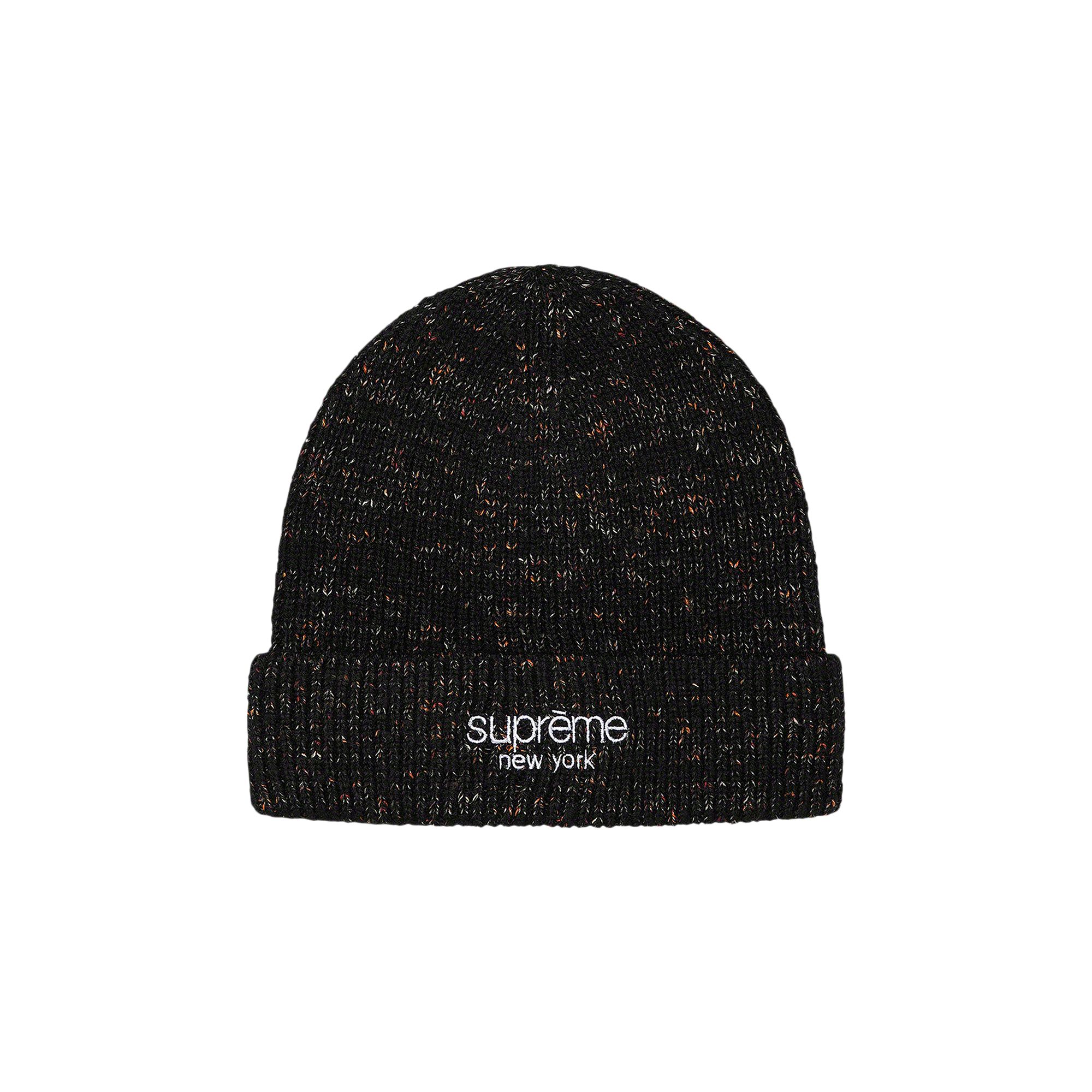 Supreme Rainbow Speckle Beanie 'Black' | Men's Size Onesize