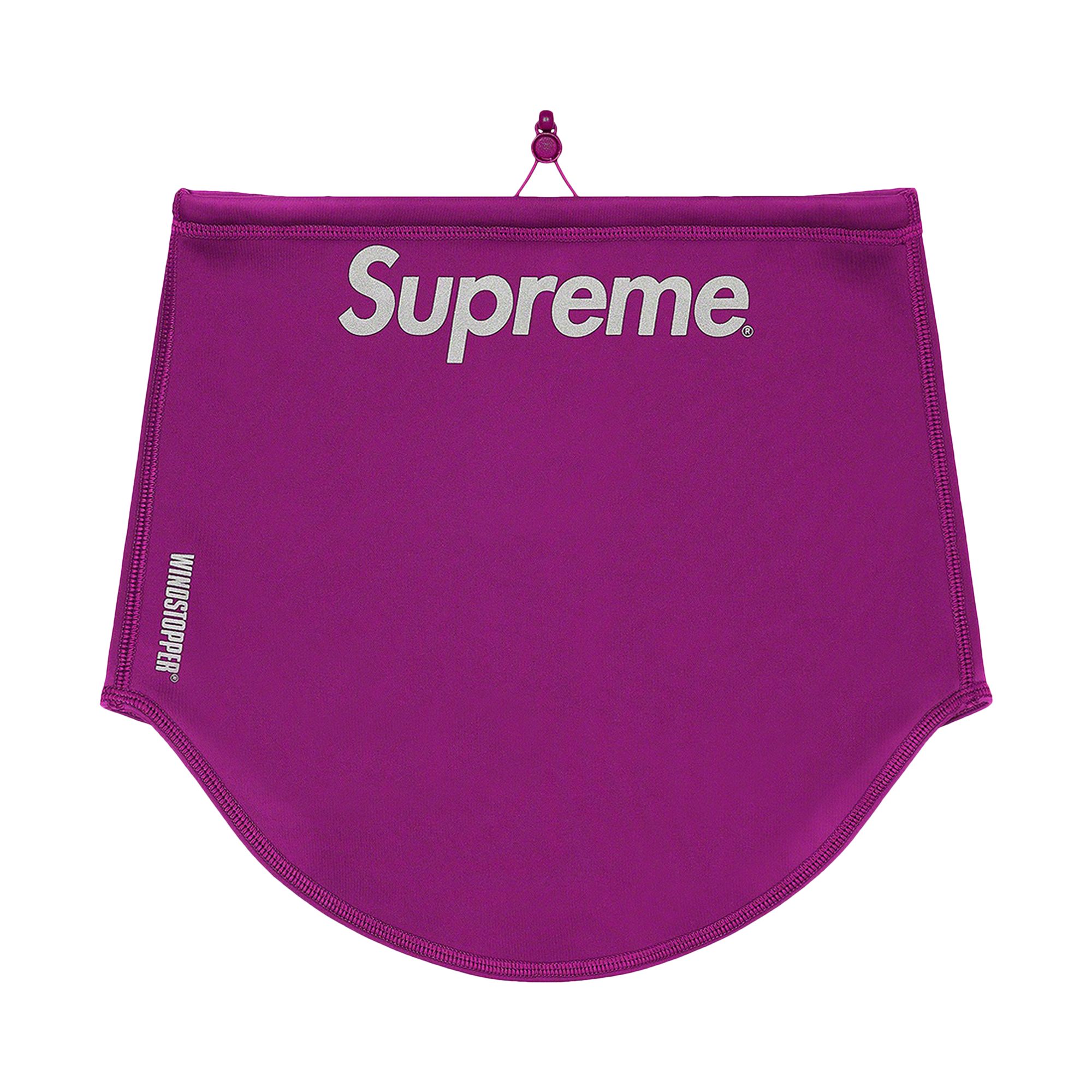 Supreme WINDSTOPPER Neck Gaiter 'Purple' | Men's Size Onesize