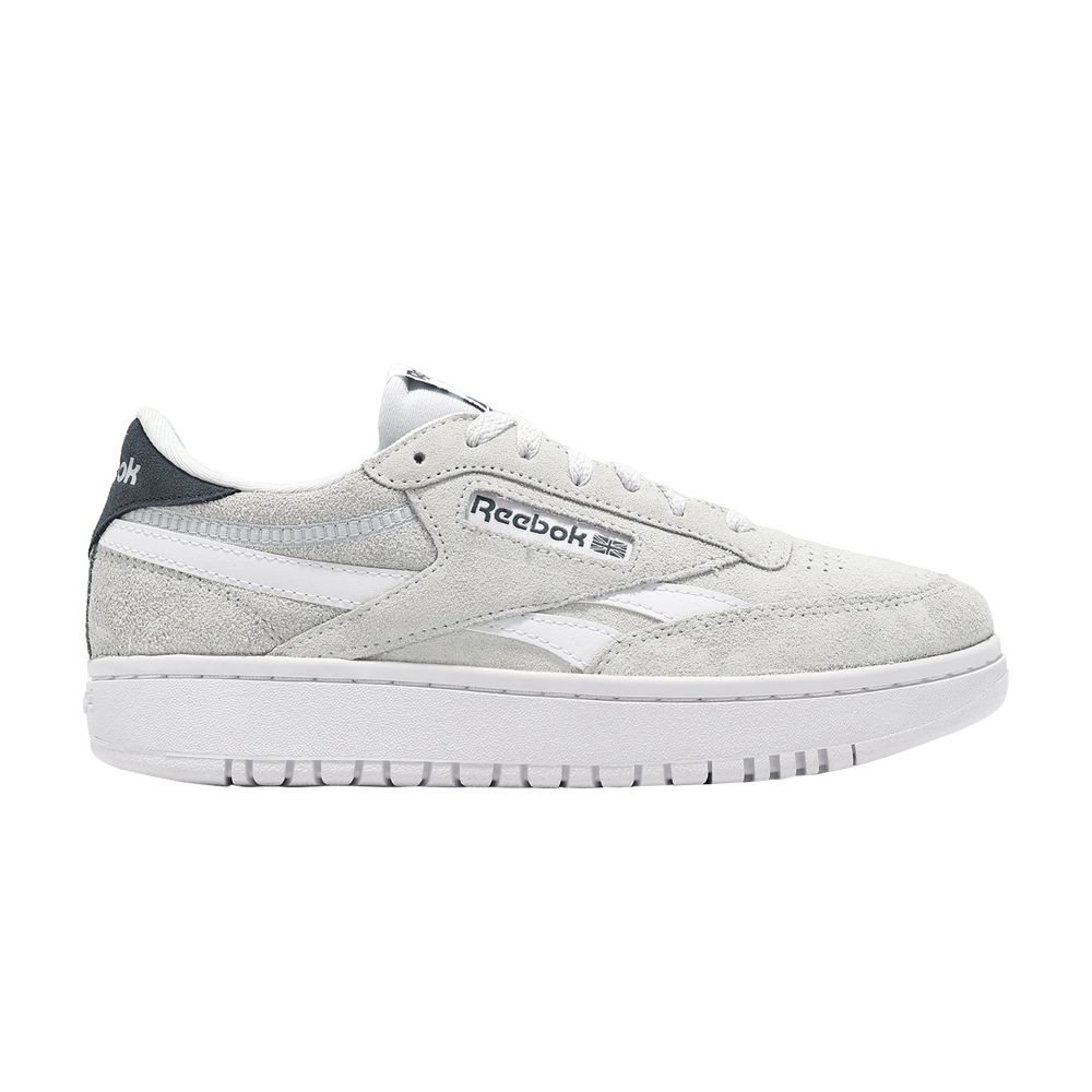 Pre-owned Reebok Wmns Club C Double Revenge 'cold Grey Hoops Blue'
