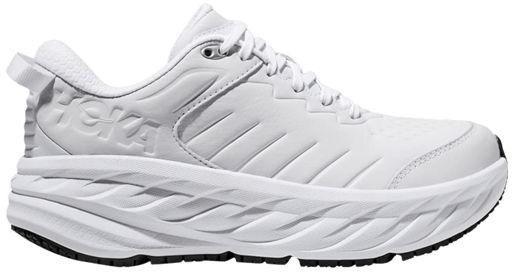 HOKA Wmns Bondi SR Wide White