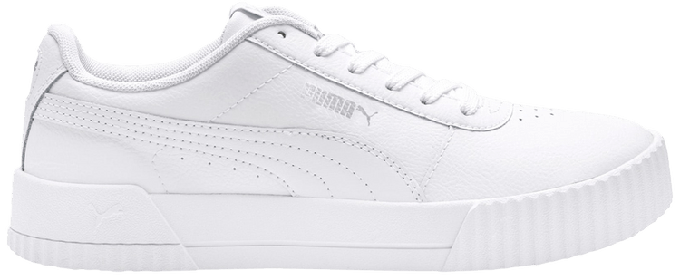 Puma Wmns Carina Leather White Silver