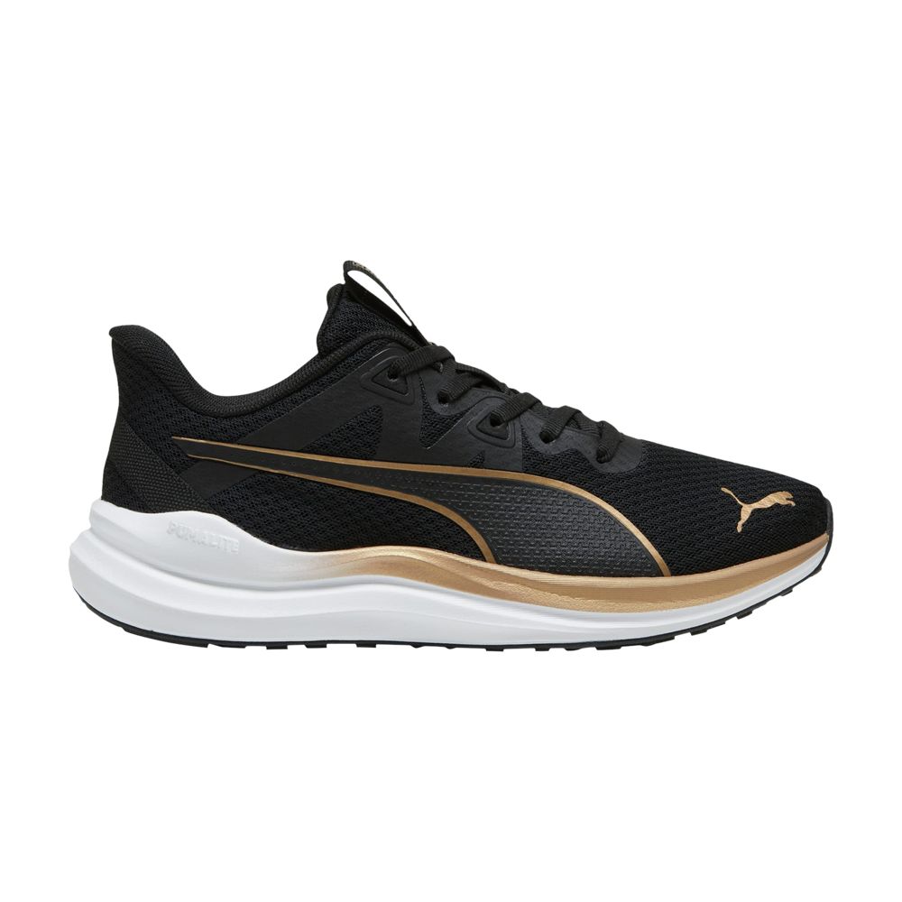 Puma Reflect Lite 'Black Gold' | Men's Size 4 - 378768-27