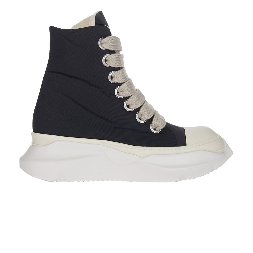 Pre-owned Rick Owens Porterville Drkshdw Jumbo Laced Abstract High 'black Milk' | Men's Size 45