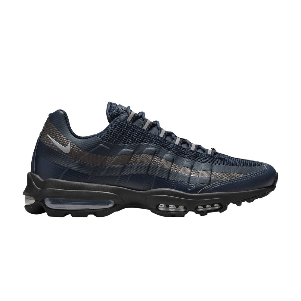 Pre-owned Nike Air Max 95 Ultra 'obsidian Particle Grey' | Blue | Men's Size 14