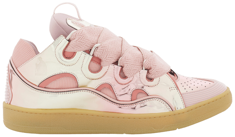 Size 10.0 Lanvin Curb Sneakers Specchio Degrade Effect Dusty Rose