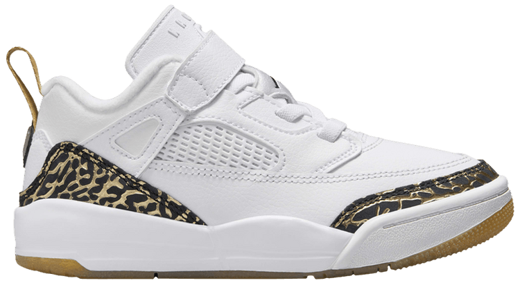 Air Jordan Spizike Low PS White Black Metallic Gold