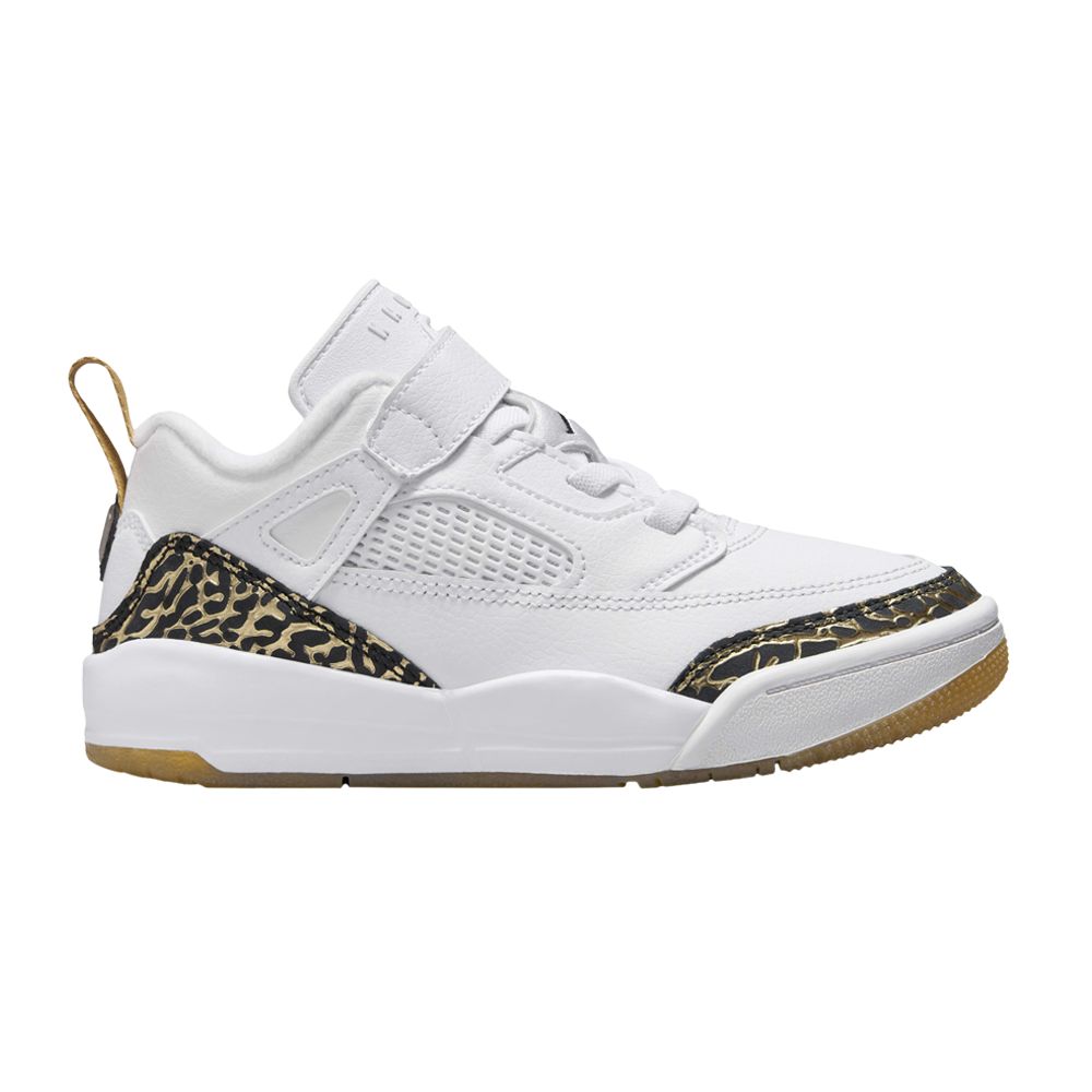 Pre-owned Air Jordan Jordan Spizike Low Ps 'white Black Metallic Gold' | Kid's Size 3